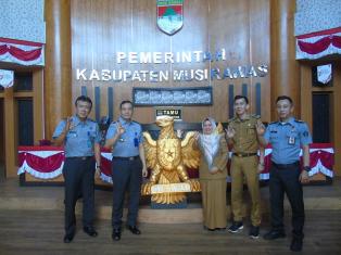 Kunjungan Kementerian Hukum dan HAM Provinsi Sumatera Selatan